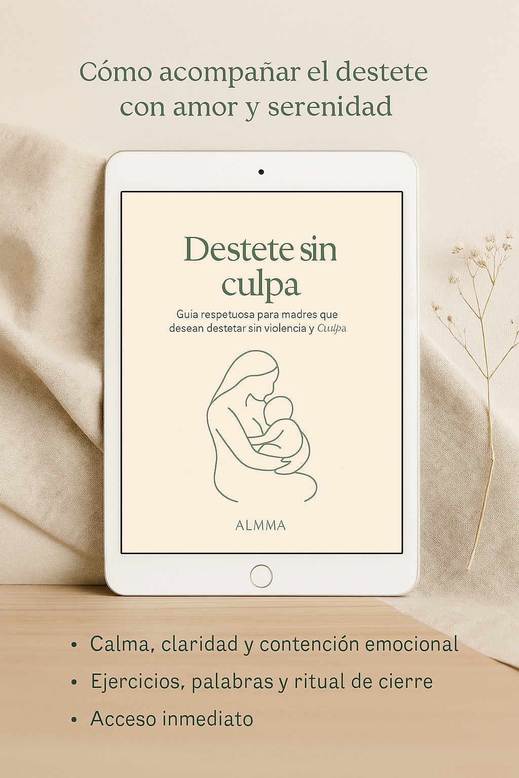 Soltar la teta , abrazar el vinculo: Cómo transmutar la culpa y celebrar la autonomía de tu hijo.